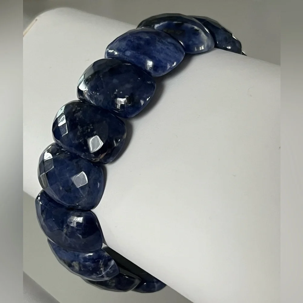 NATURAL SODALITE BRACELET | Dark Blue